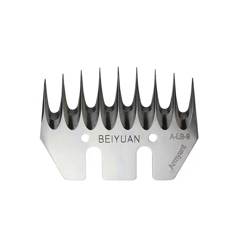 BEIYUAN 9Teeth Straight Sheep Shearing Combs and Blades
