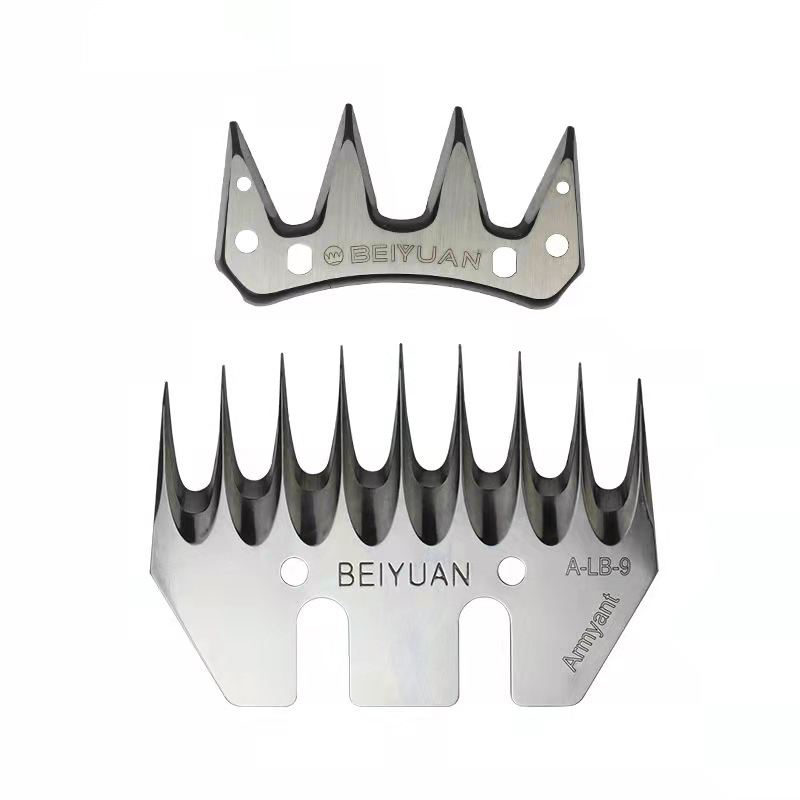 BEIYUAN 9Teeth Straight Sheep Shearing Combs and Blades
