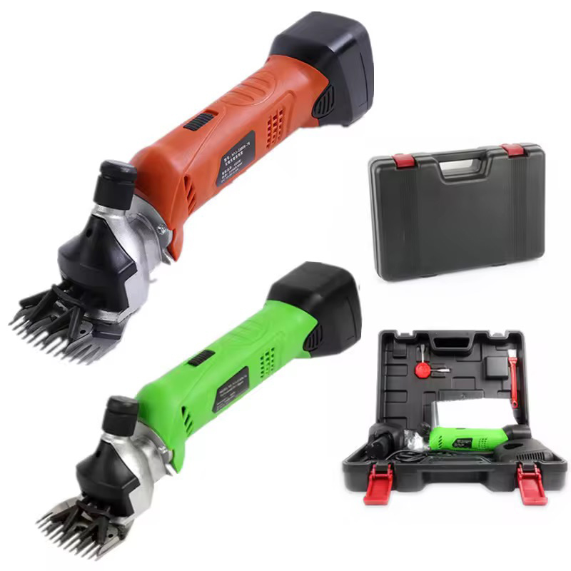  Lithium Battery Handheld Electric Sheep Shearing Clipper, Cordless Sheep Hair Trimmer for Farm Use