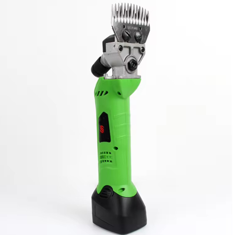  Lithium Battery Handheld Electric Sheep Shearing Clipper, Cordless Sheep Hair Trimmer for Farm Use